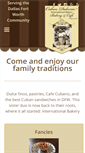 Mobile Screenshot of cubanbakerydfw.com